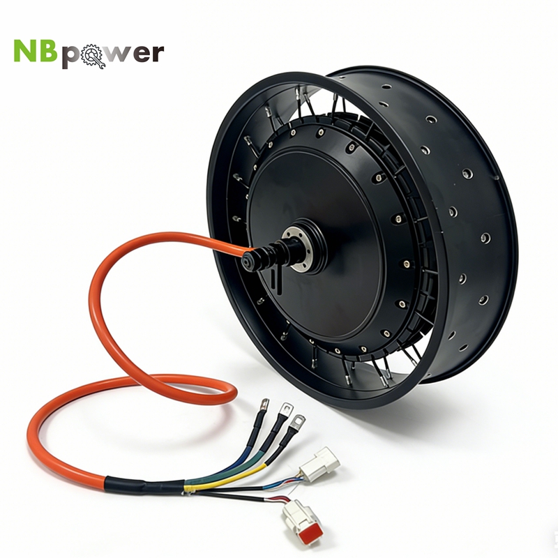 72V 8000W Brushless Hub Motor - Motor de cubo para bicicleta elétrica