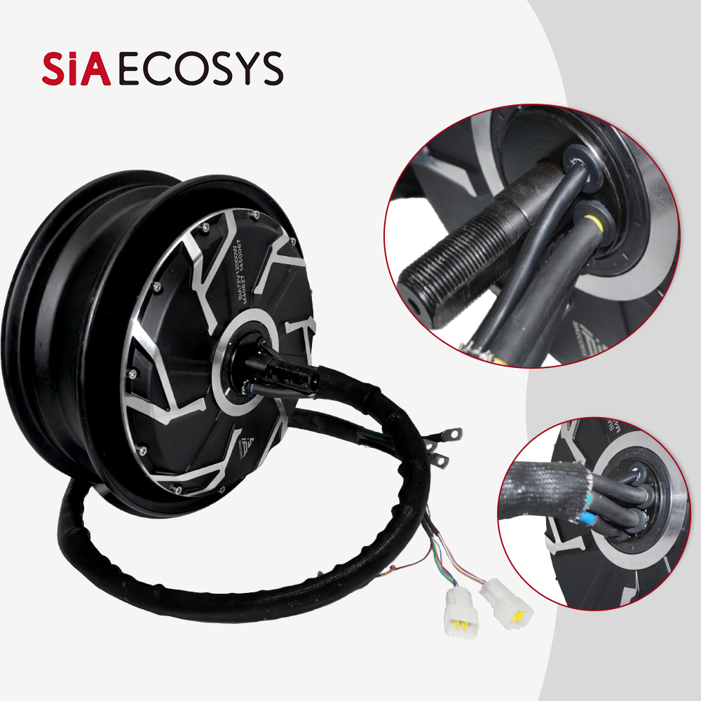 QSMOTOR Motor de Cubo BLDC de  - 12000W Electric Motorcycle Hub Motor avaliação e preço