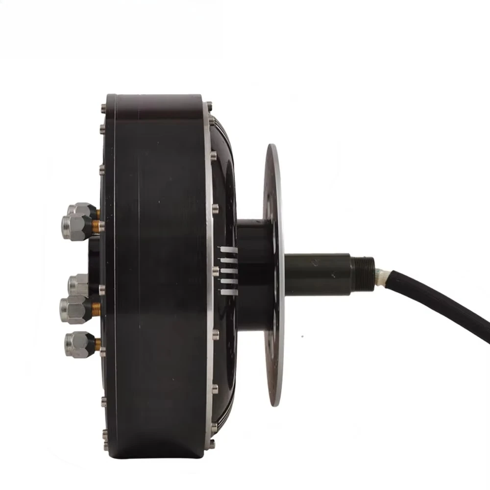 QSMOTOR 8000W 273 50H V3 72V 9 - 72V 8000W Brushless Hub Motor avaliação e preço