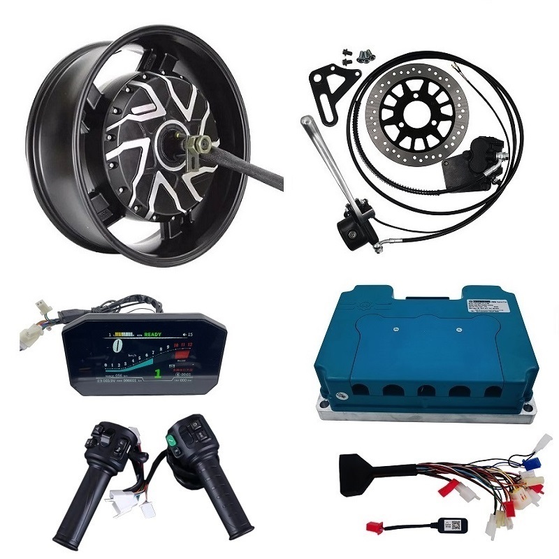 Kits de Motor Elétrico para Mo - 12000W Electric Motorcycle Hub Motor avaliação e preço